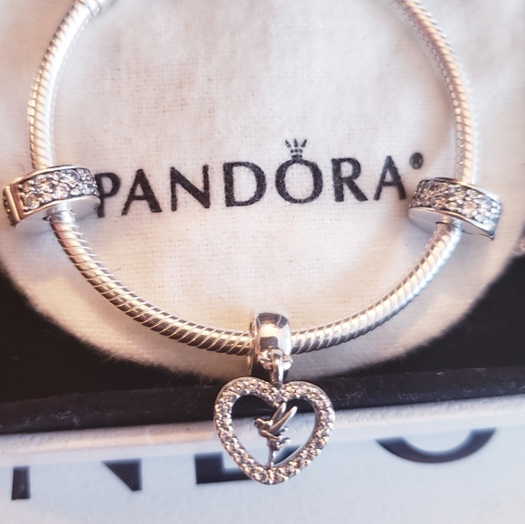 Authentic Pandora Bracelet Set 4pc - Picture 2 of 10
